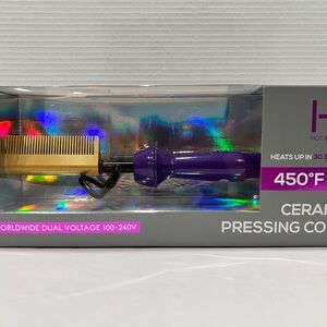 Hot & Hotter Ceramic Pressing Comb 450F High Heat